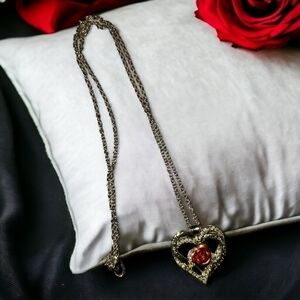 Love Infinity Heart Necklace